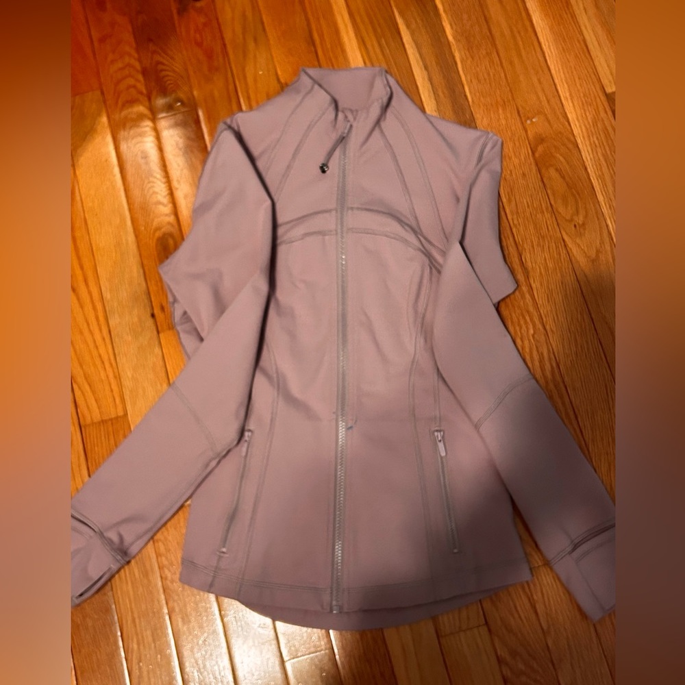 rosy pink lululemon define jacket 8
